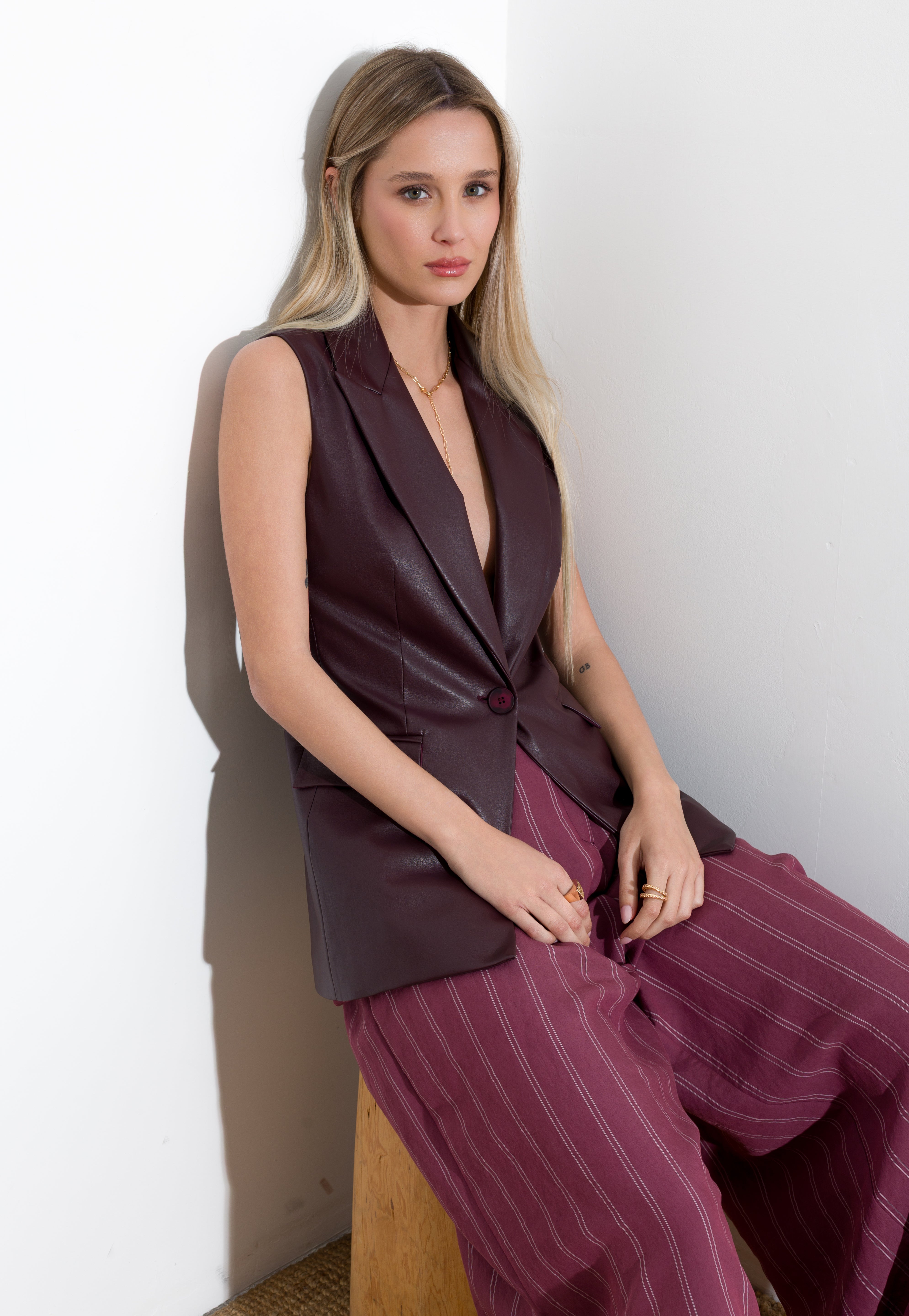 Gilet in similpelle - Compagnia Italiana