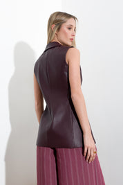 Gilet in similpelle - Compagnia Italiana