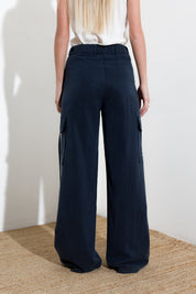 Pantalone cargo in lyocell - Compagnia Italiana
