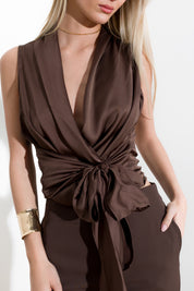 Top in raso elasticizzato - Compagnia Italiana