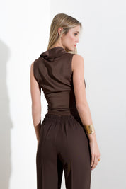 Top in raso elasticizzato - Compagnia Italiana