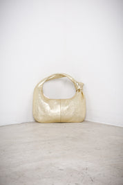 Borsa mini in pelle laminata