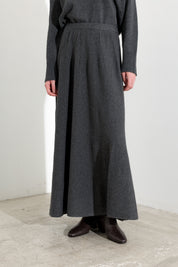 Gonna lunga in misto cashmere - Friendly Sweater