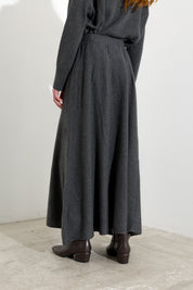 Gonna lunga in misto cashmere - Friendly Sweater