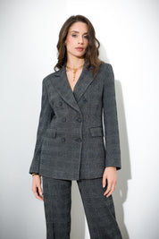 Giacca doppiopetto in galles