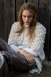 Cardigan in maglia bouclé - Cardigan in maglia bouclé