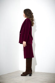 Blazer in velluto a coste