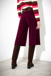 Bermuda in velluto coste