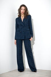 Giacca doppiopetto in galles