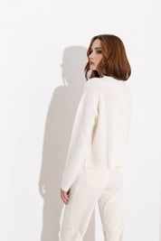 Cardigan con abbottonatura a nodi - Friendly Sweater