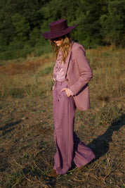 Blazer in tweed spinato due bottoni - Blazer in tweed spinato due bottoni