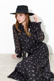 Blusa in misto seta