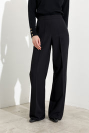 Pantalone a palazzo fluido