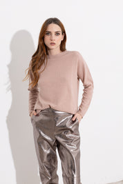 Maglia girocollo in cashmere - Friendly Sweater