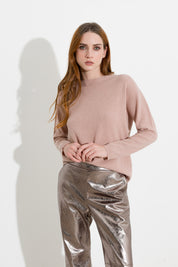 Pull ras-du-cou en cachemire - Friendly Sweater