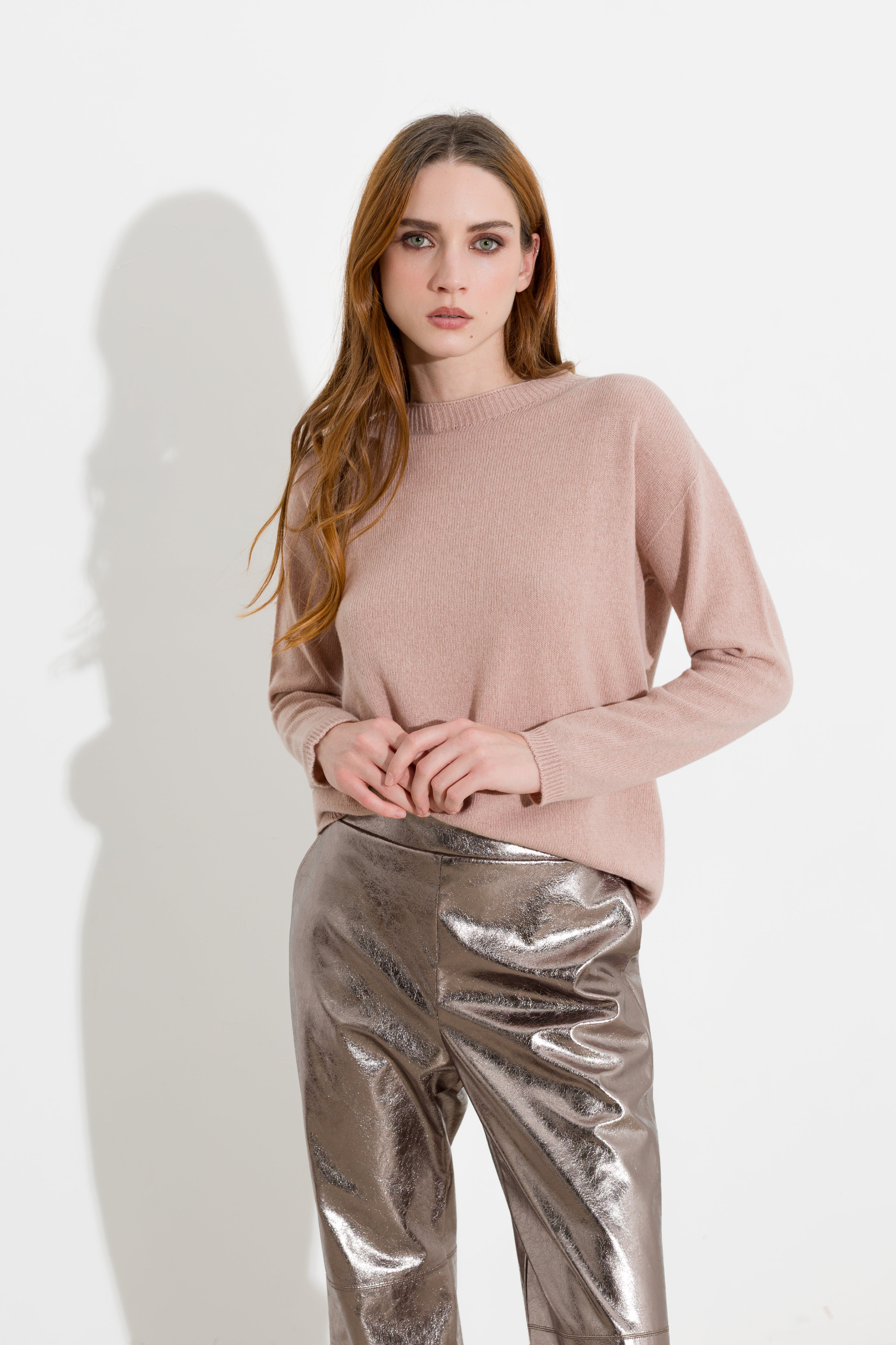 Pull ras-du-cou en cachemire - Friendly Sweater