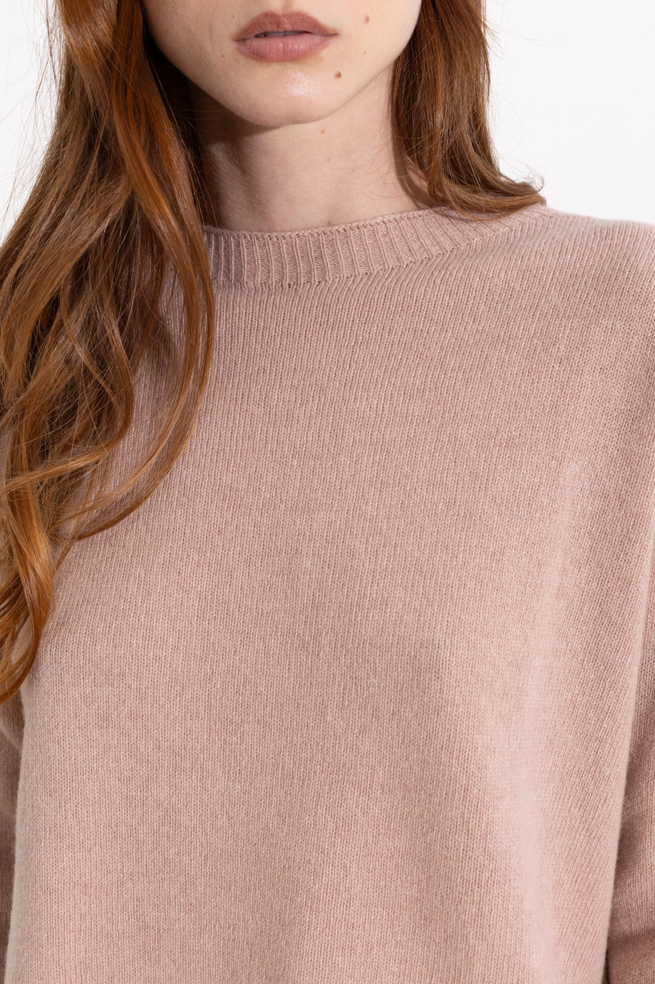 Maglia girocollo in cashmere - Friendly Sweater