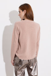 Maglia girocollo in cashmere - Friendly Sweater