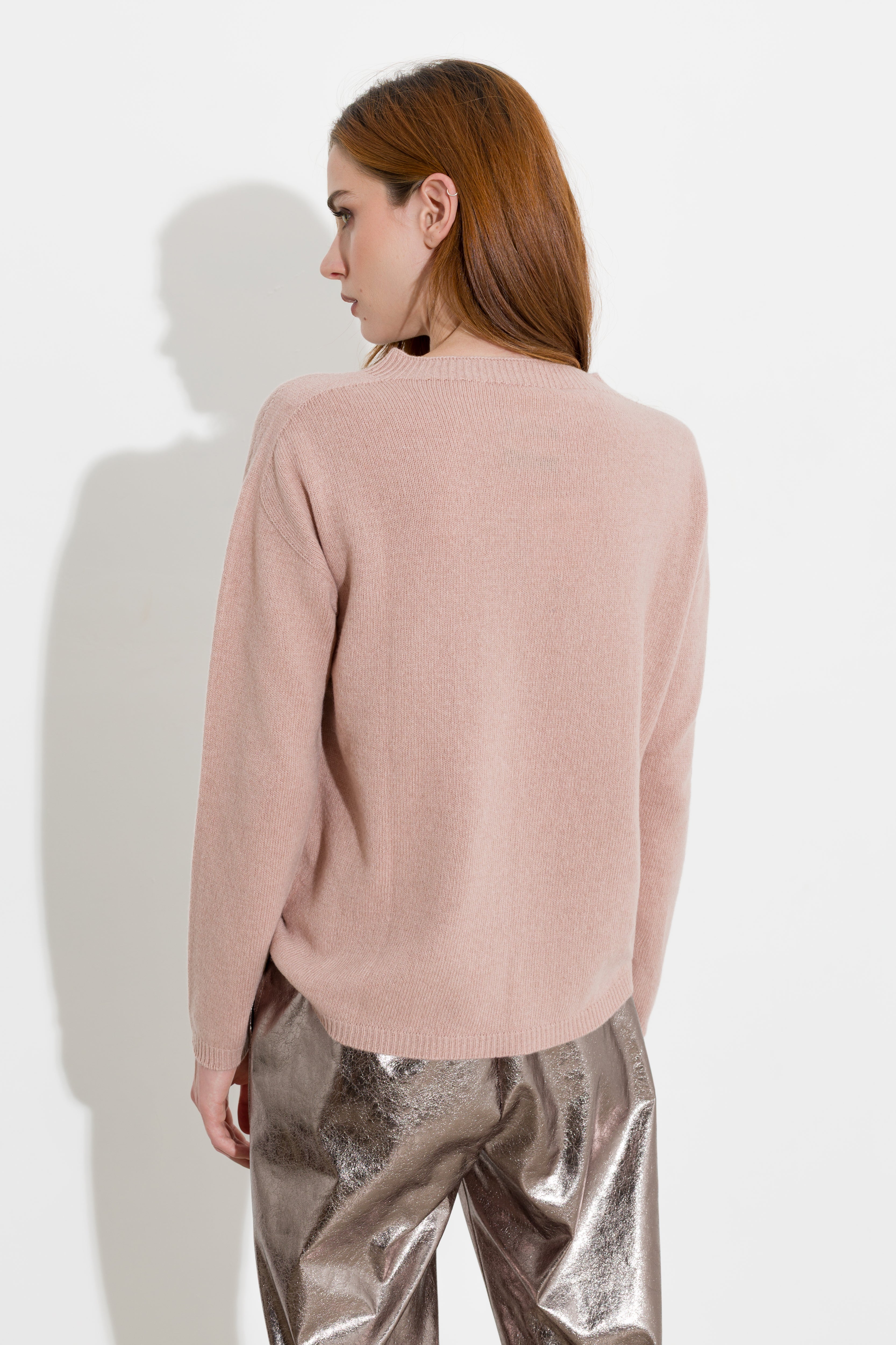 Pull ras-du-cou en cachemire - Friendly Sweater