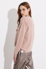 Maglia girocollo in cashmere - Friendly Sweater