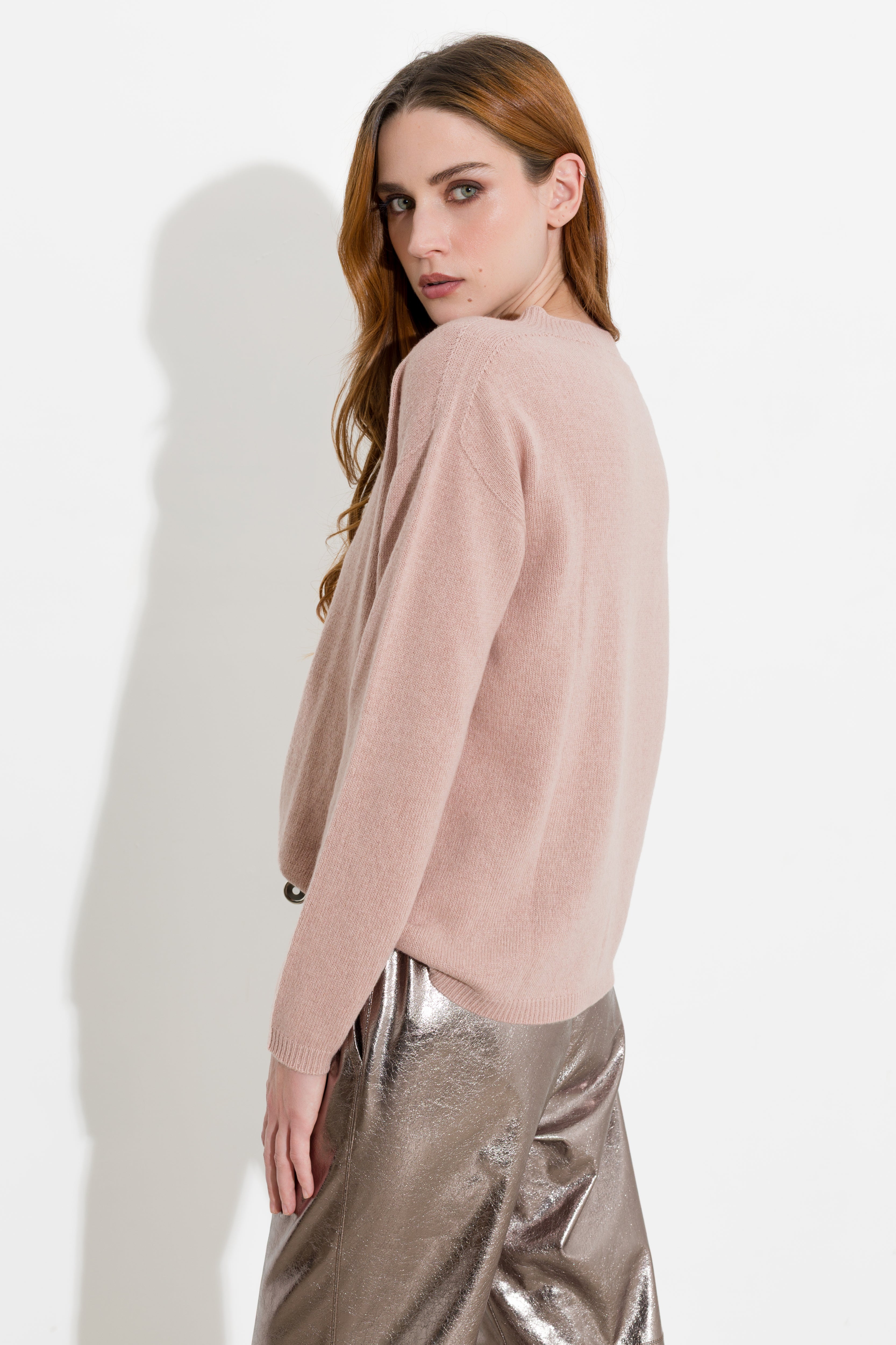 Pull ras-du-cou en cachemire - Friendly Sweater