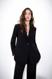 Blazer monopetto fluido