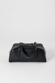 Bowling bag in pelle martellata
