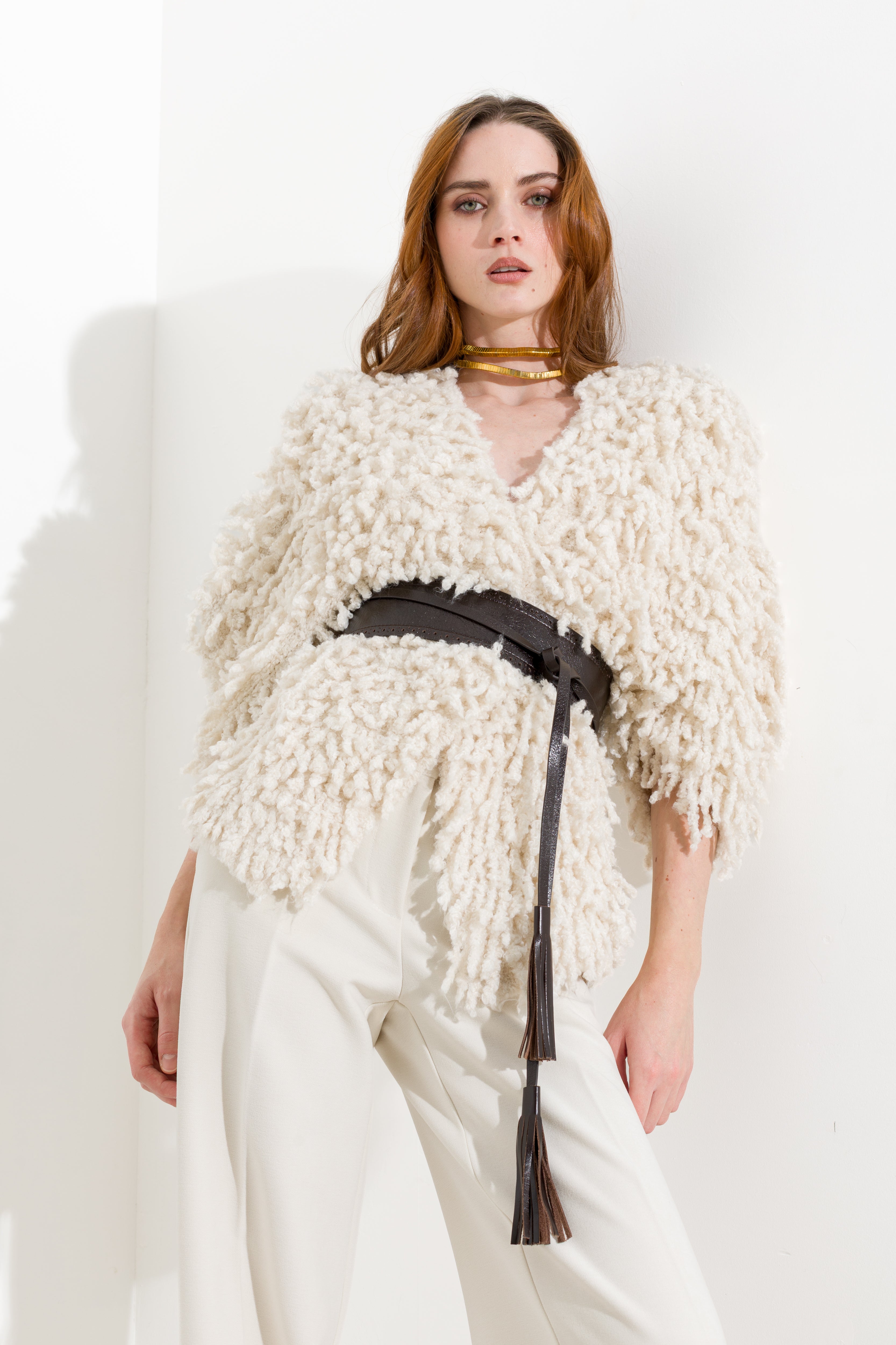 Bouclé-Strickcardigan