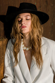 Collana con maxi perle