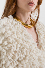 Bouclé-Strickcardigan