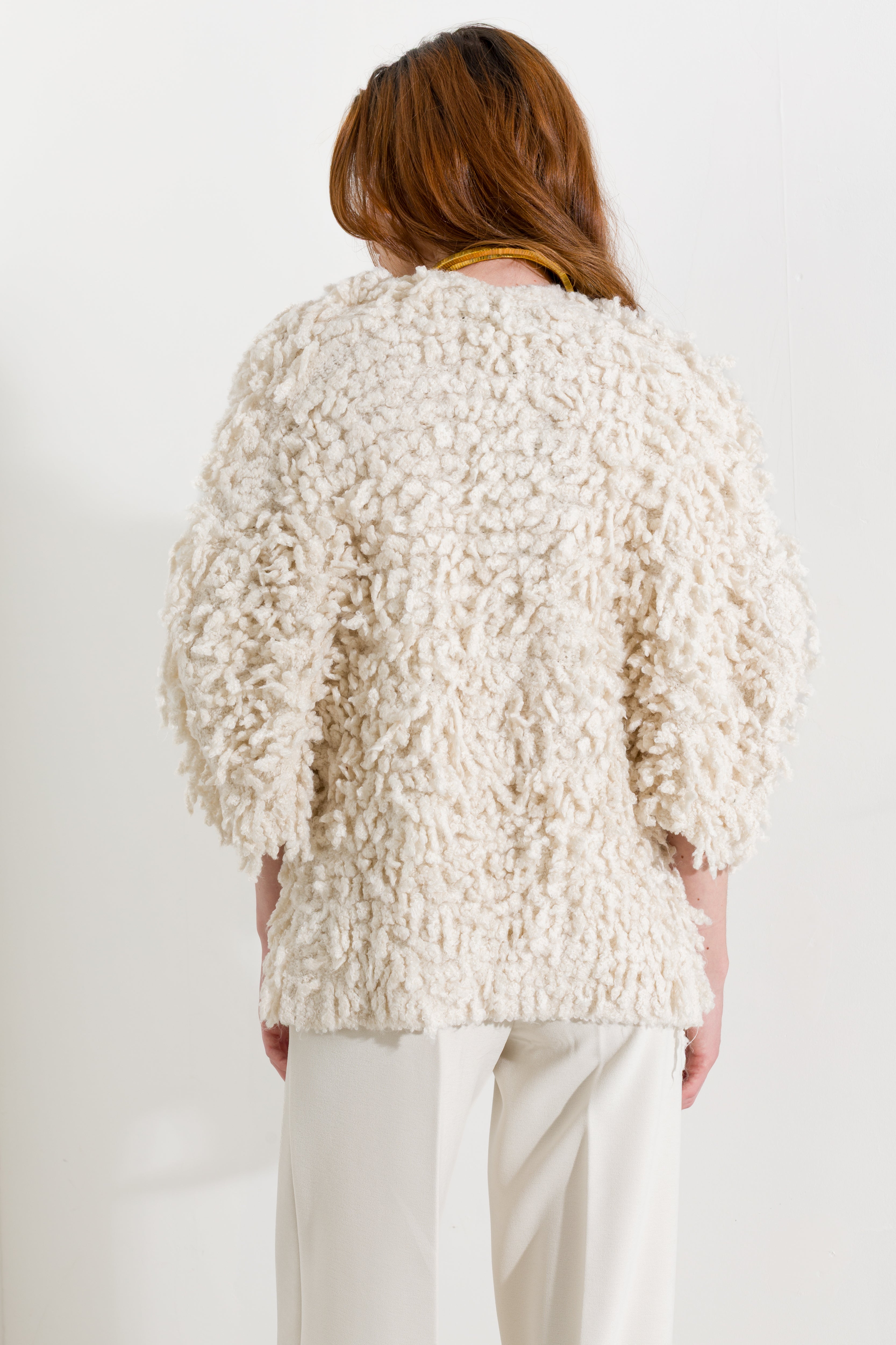 Bouclé-Strickcardigan