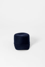 Cappello in feltro con visiera