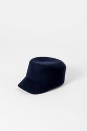 Cappello in feltro con visiera