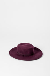 Cappello a tesa larga in feltro