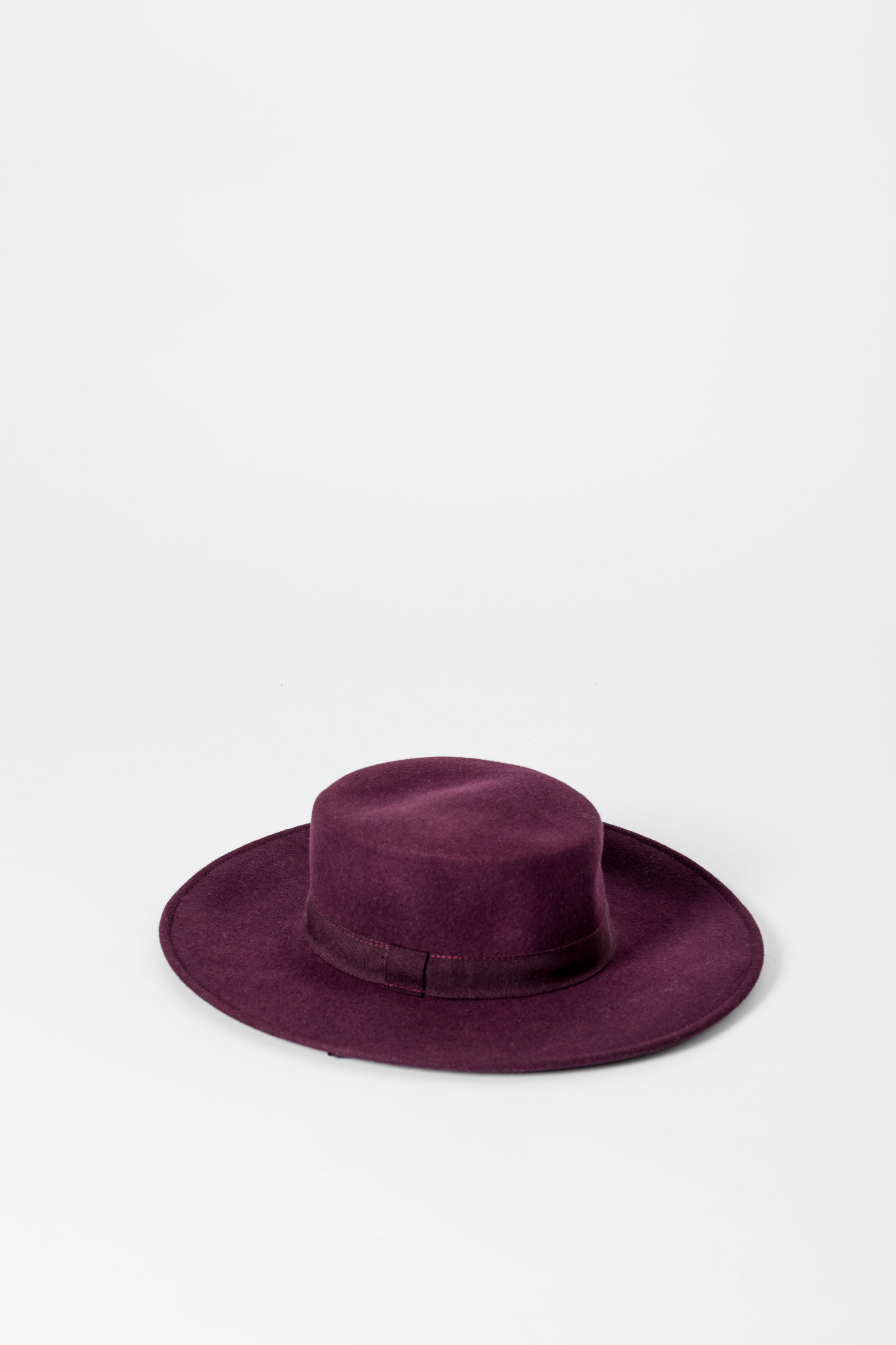 Cappello a tesa larga in feltro