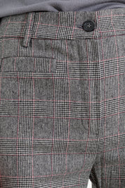 Pantaloni Flare in Principe di Galles