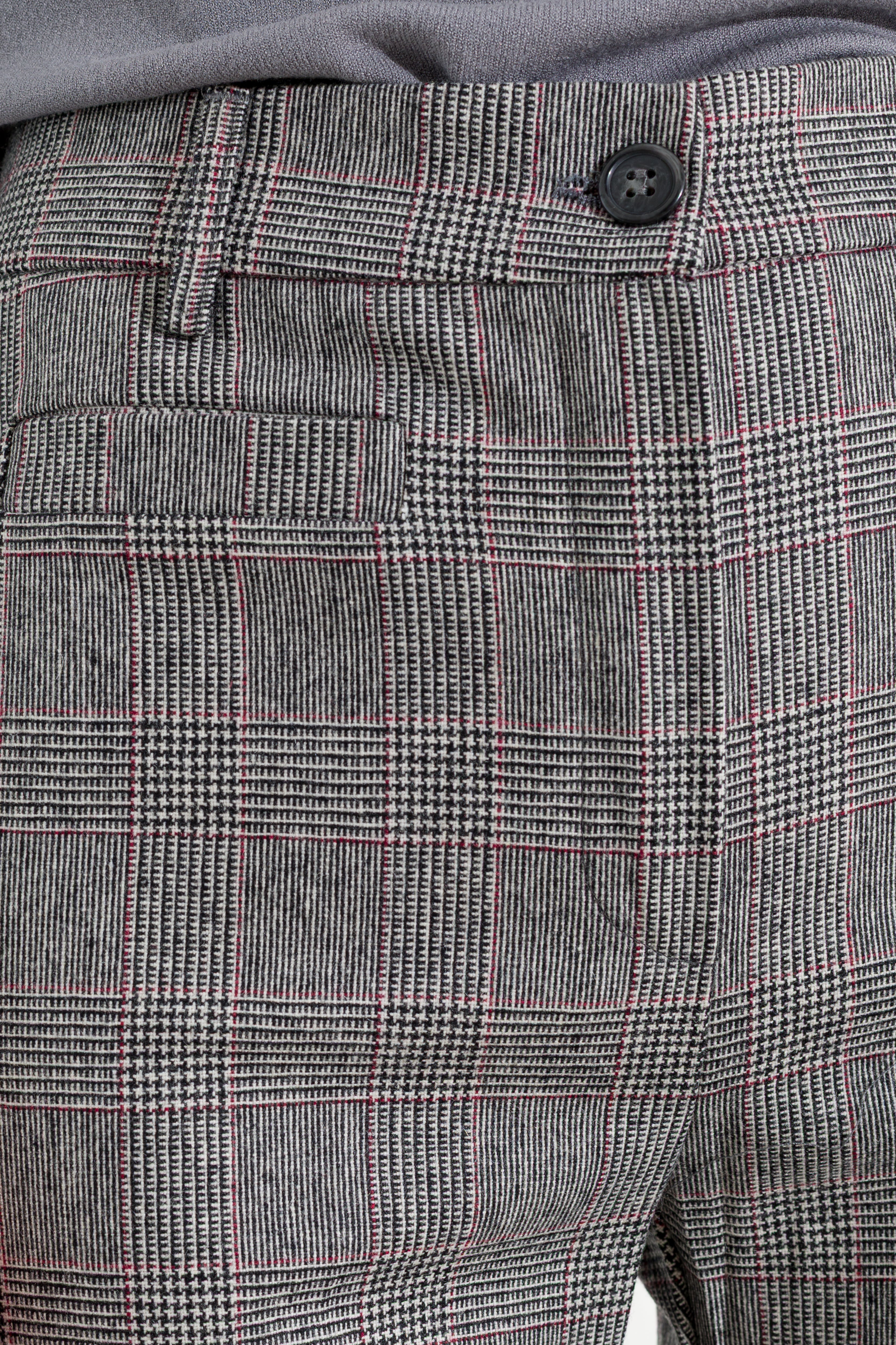 Pantaloni Flare in Principe di Galles