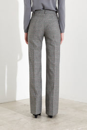 Pantaloni Flare in Principe di Galles