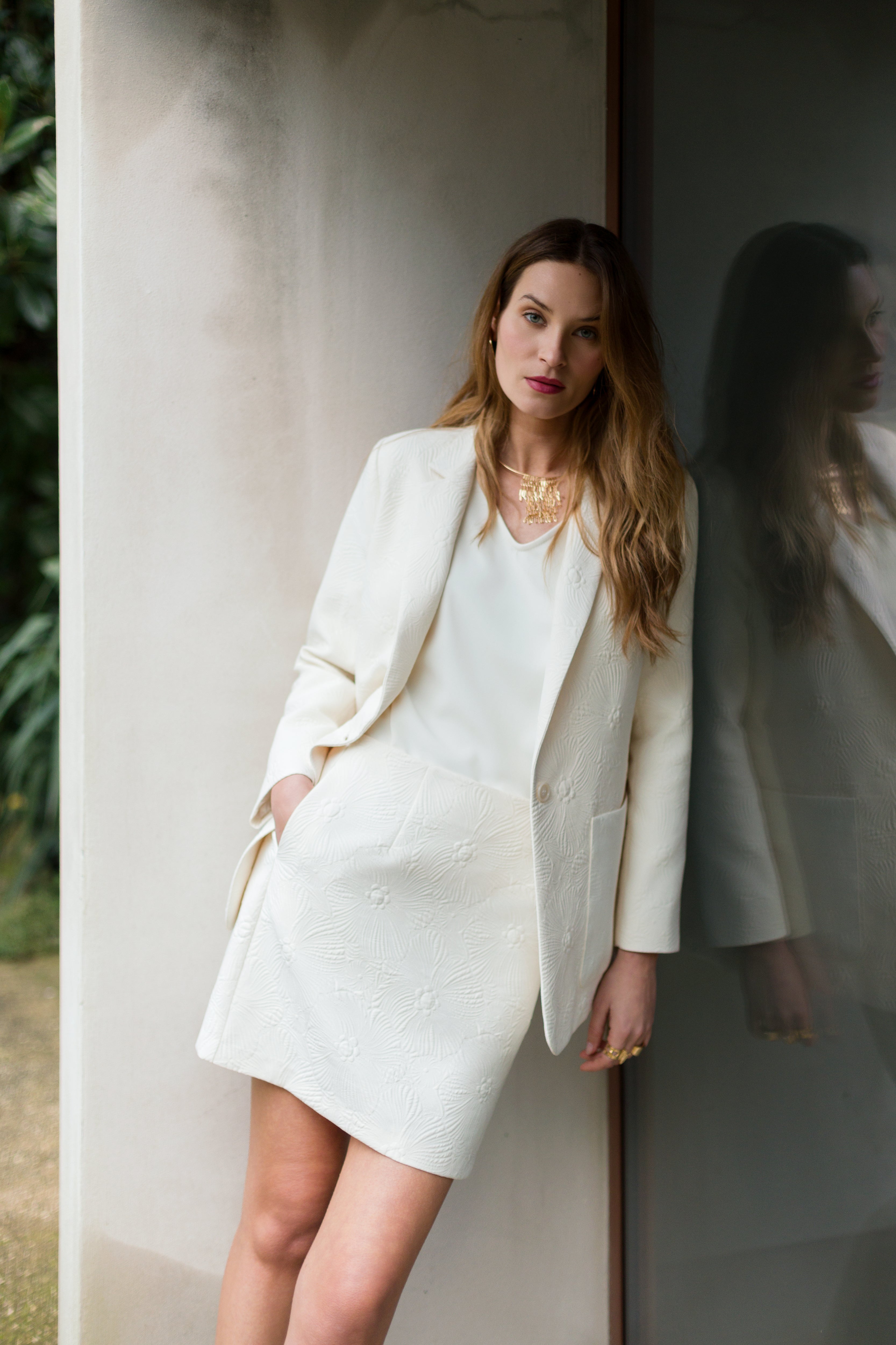 Gonna corta matelassé - Compagnia Italiana