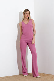 Pantalone gamba dritta fluido - Compagnia Italiana