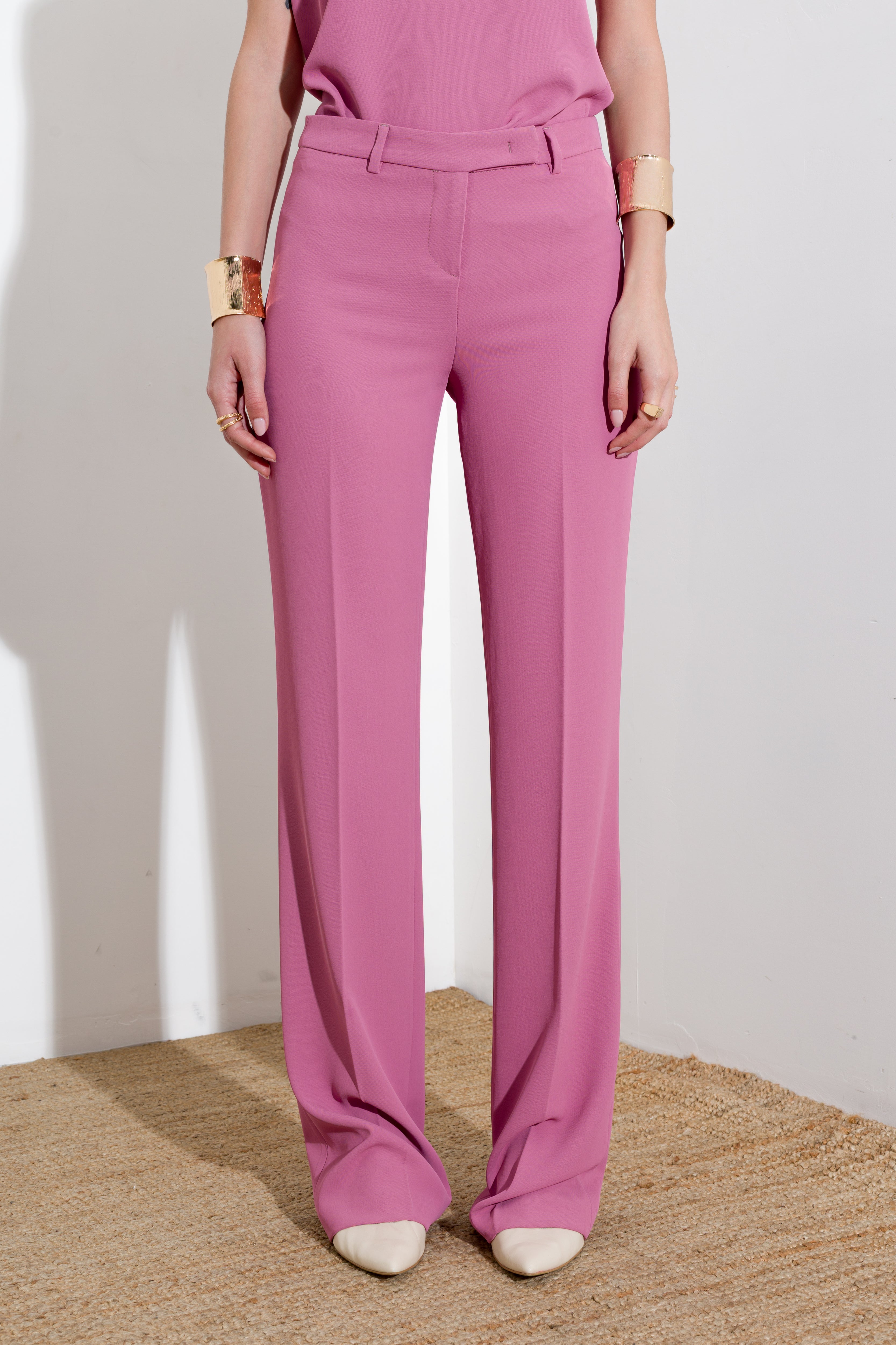 Pantalone gamba dritta fluido - Compagnia Italiana