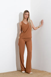 Pantalone gamba dritta fluido - Compagnia Italiana