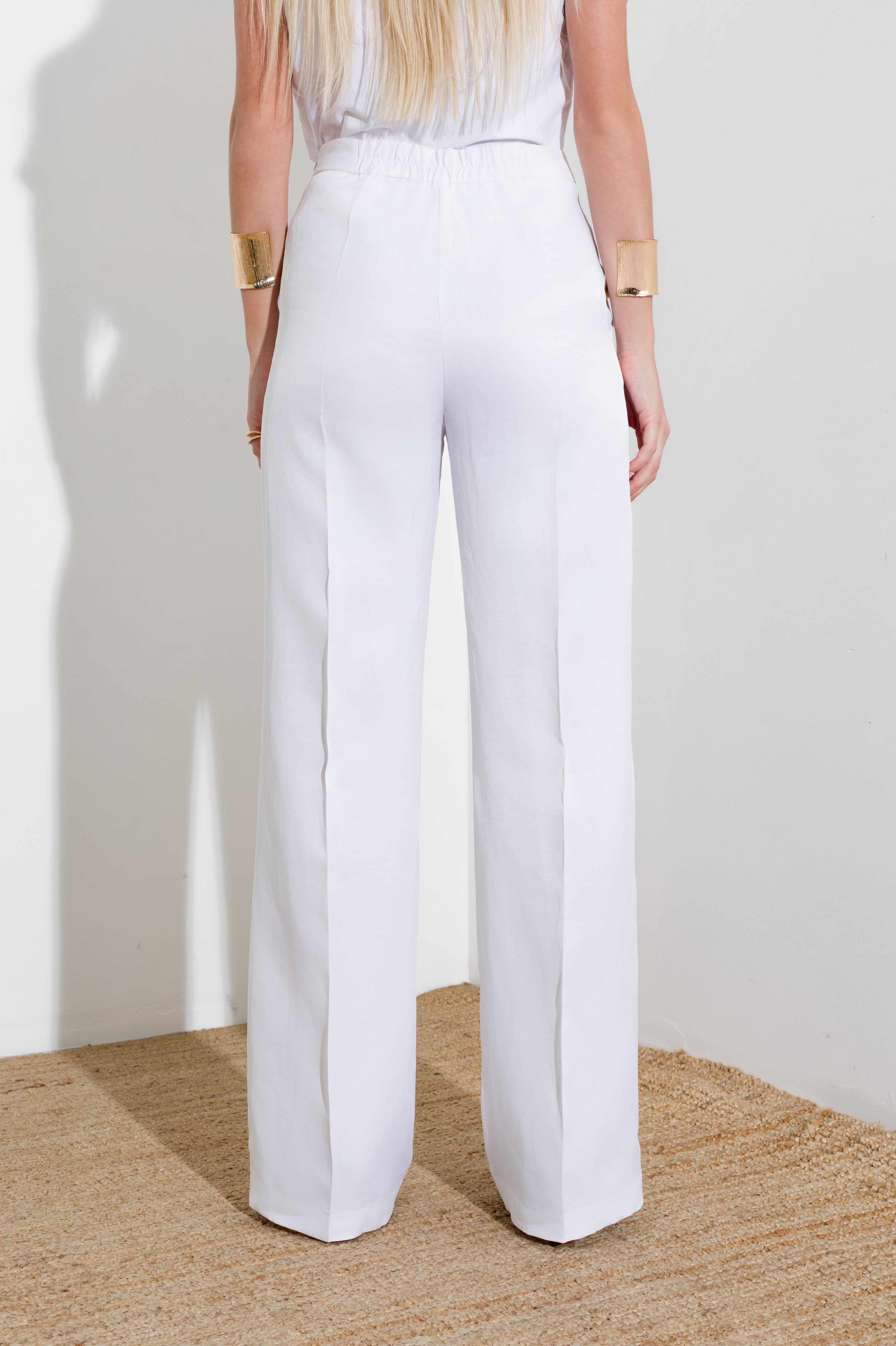 Pantalone in lino viscosa - Compagnia Italiana