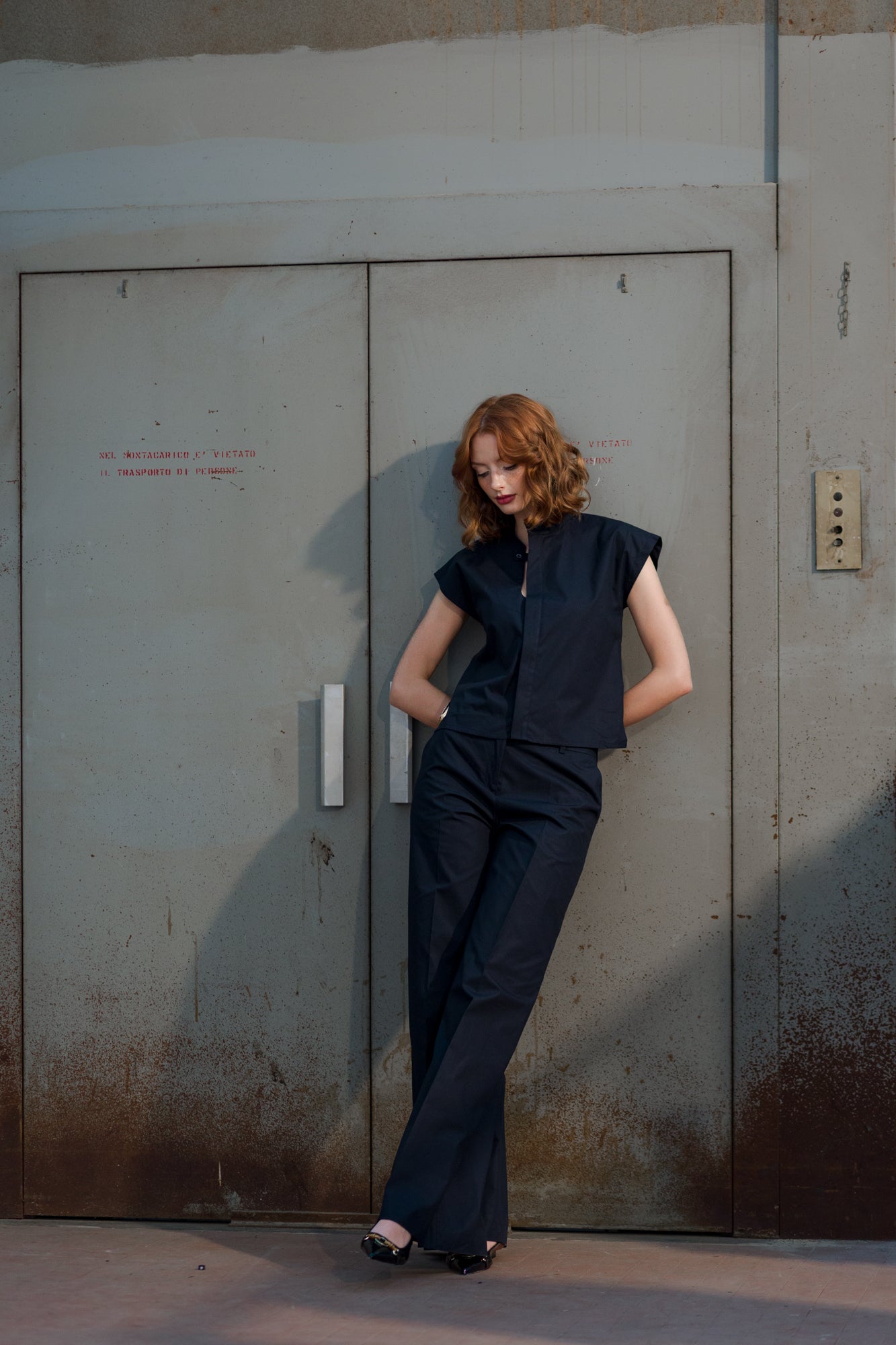 Pantalone dritto in cotone | Uncategorized da donna