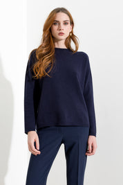 Maglia girocollo in cashmere - Friendly Sweater
