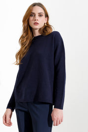 Maglia girocollo in cashmere - Friendly Sweater