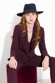 Blazer corto doppiopetto