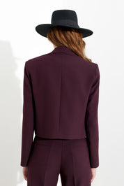 Blazer corto doppiopetto