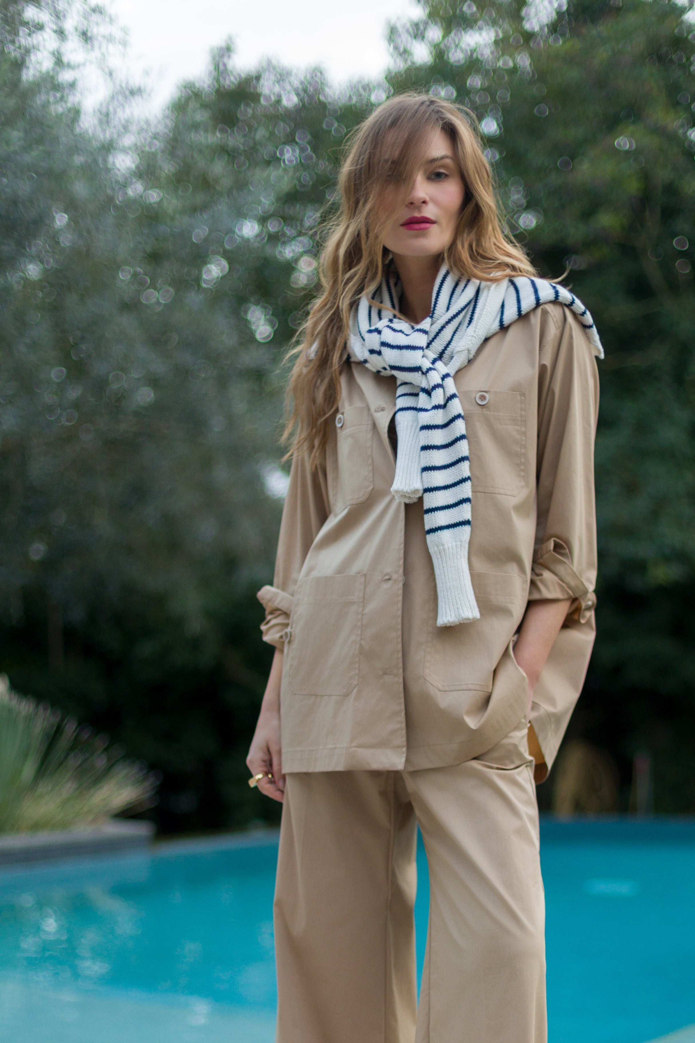 Giacca in cotone leggero