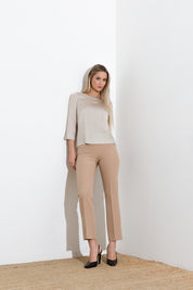 Blusa in seta viscosa
